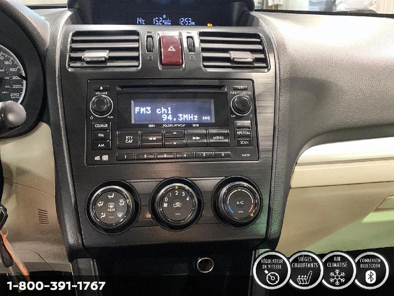 2014 Subaru Impreza 2.0I TOURING Image principale