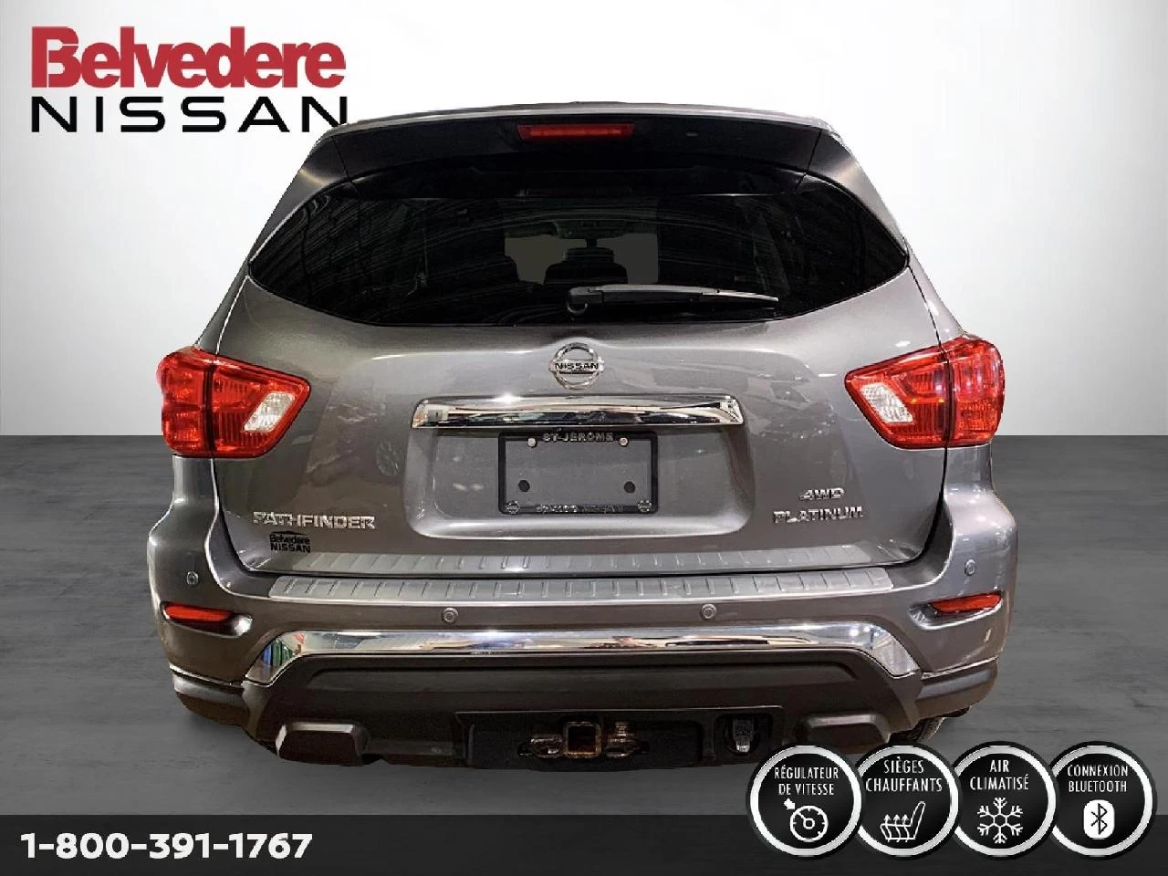 2018 Nissan Pathfinder PLATINIUM Image principale