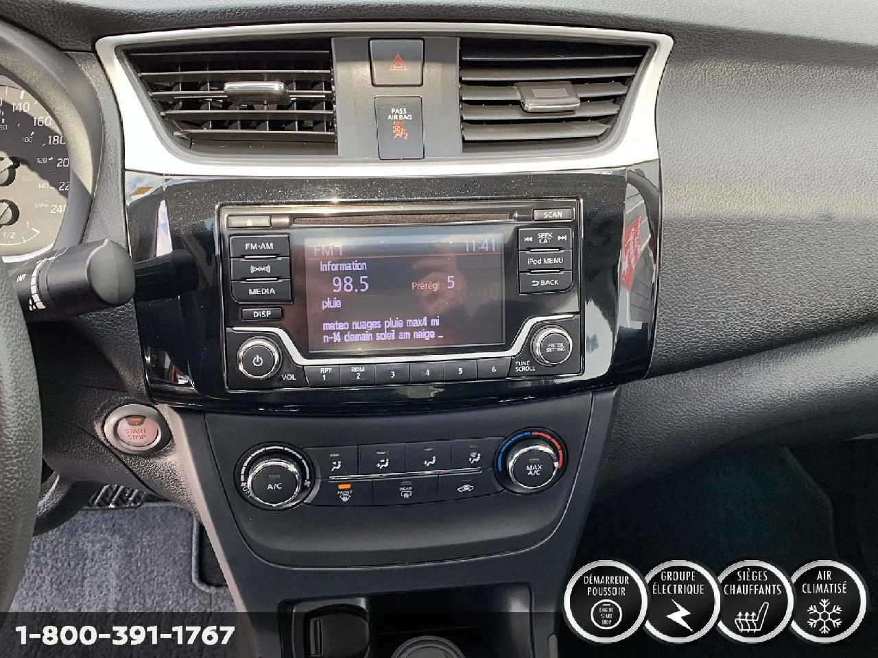 2017 NISSAN SENTRA SV Image principale