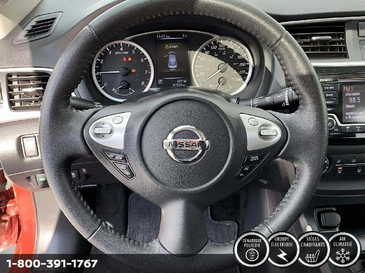 2017 NISSAN SENTRA SV Image principale