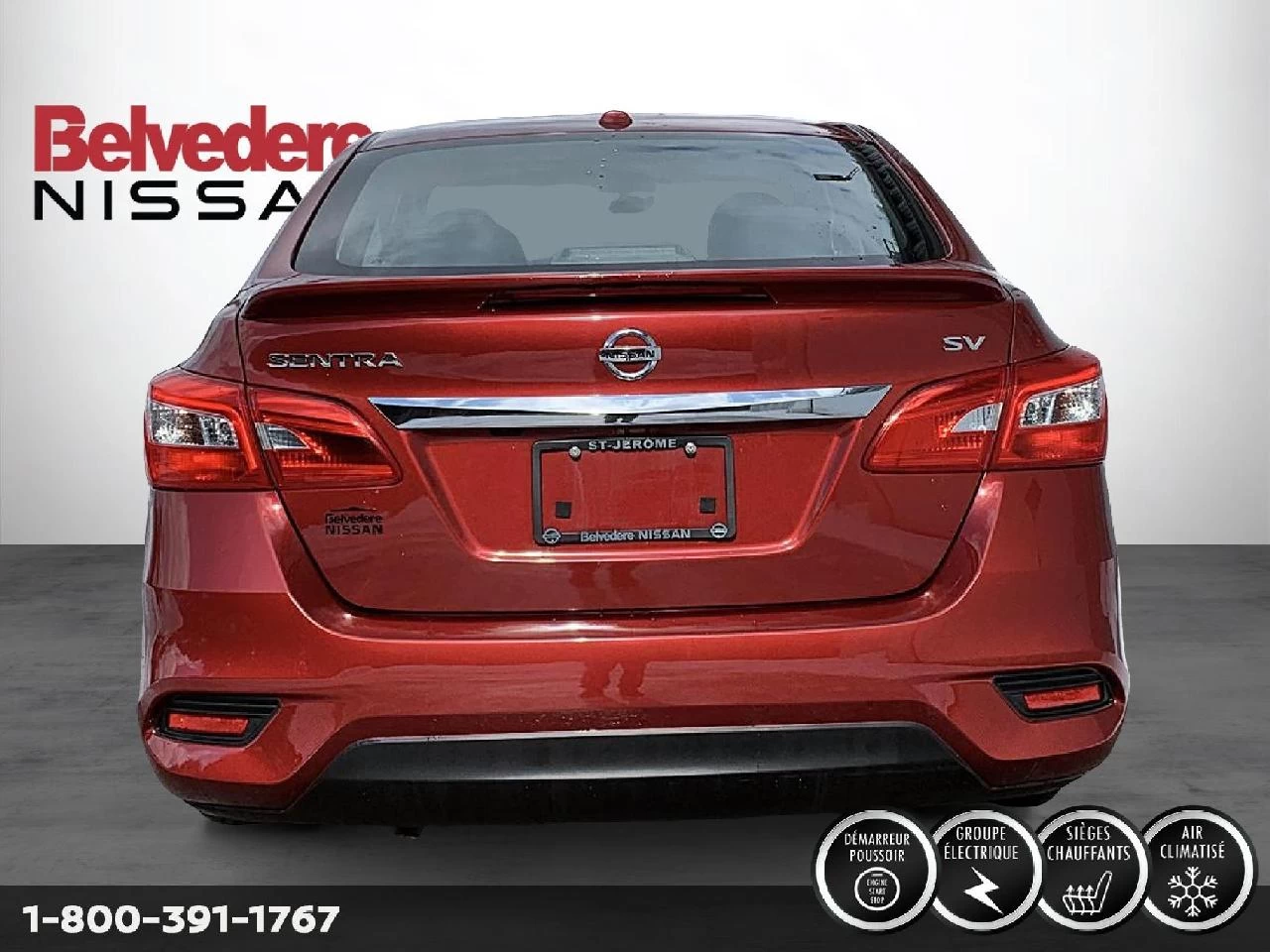 2017 NISSAN SENTRA SV Image principale
