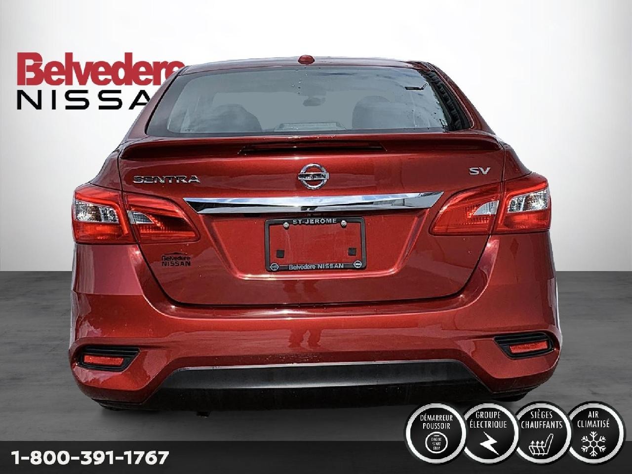 2017 NISSAN SENTRA SV Image principale