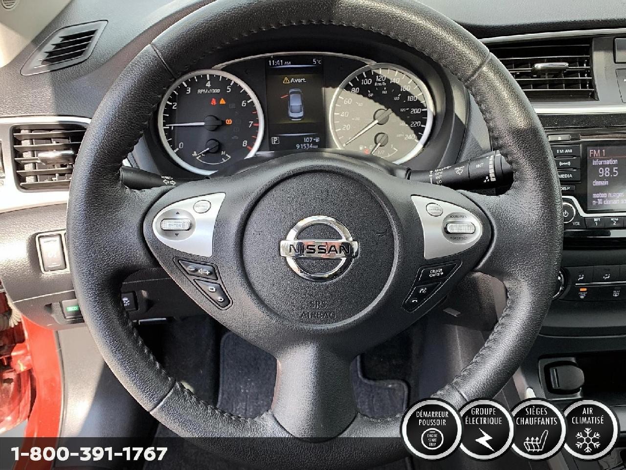 2017 NISSAN SENTRA SV Image principale